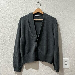 Gray Zara Cardigan